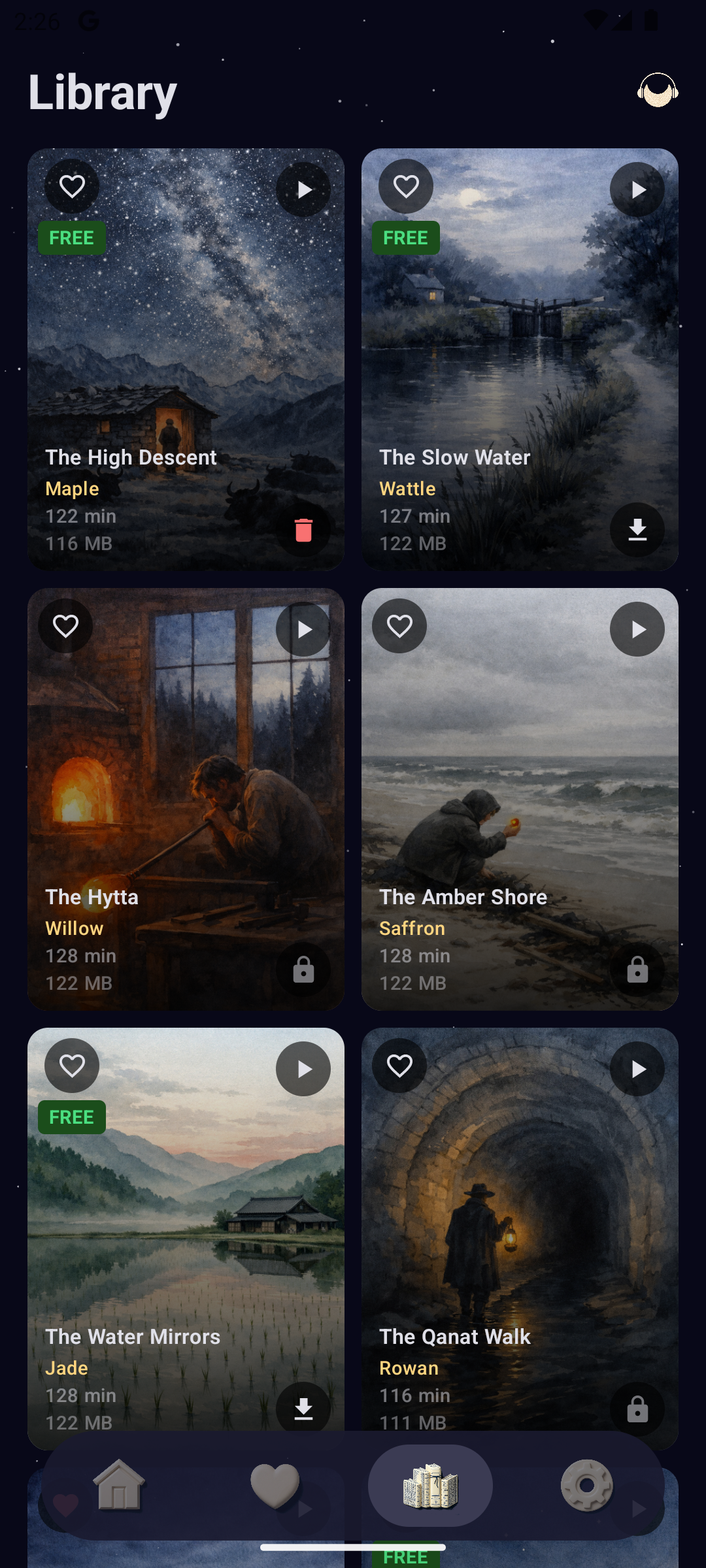 Story library